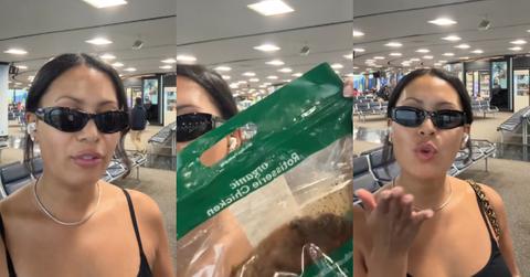 Woman Brings Rotisserie Chicken Through TSA , Web’s Disgusted