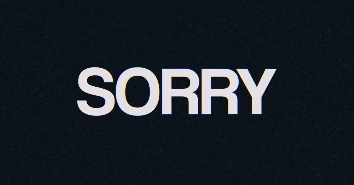 The Elephant Graveyard signs off from a video with an apology