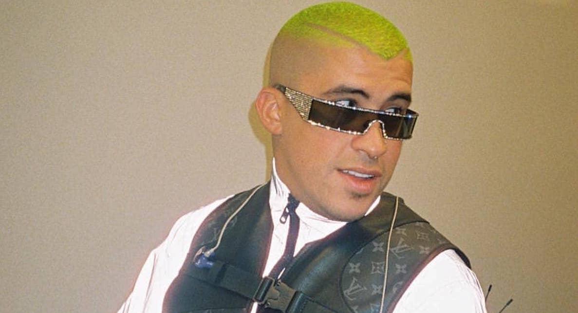 Fans Think Bad Bunny Has Been Hiding His Buzzcut With a Wig