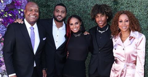 Rodney Peete, Roman Peete, Ryan Peete, Robinson Peete, Holly Robinson Peete