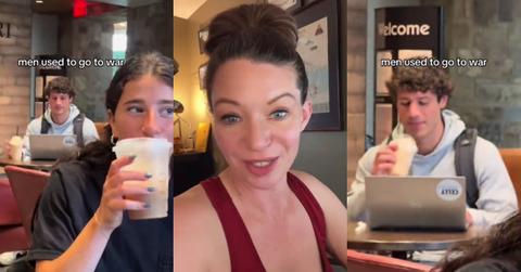 Woman Criticizes Man’s Masculinity for Drinking Iced Coffee