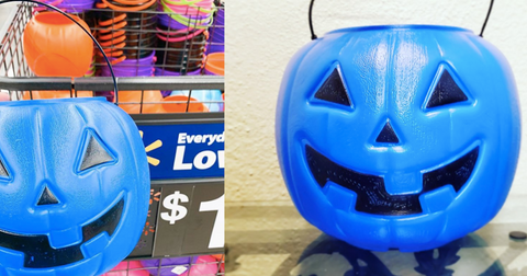 plastic halloween buckets
