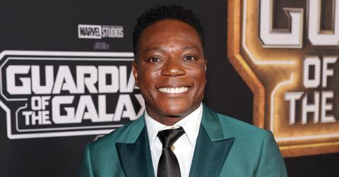 Chukwudi Iwuji attends the 'Guardians of the Galaxy Vol. 3' world premiere on April 27, 2023