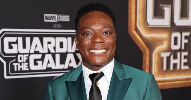 Chukwudi Iwuji attends the 'Guardians of the Galaxy Vol. 3' world premiere on April 27, 2023