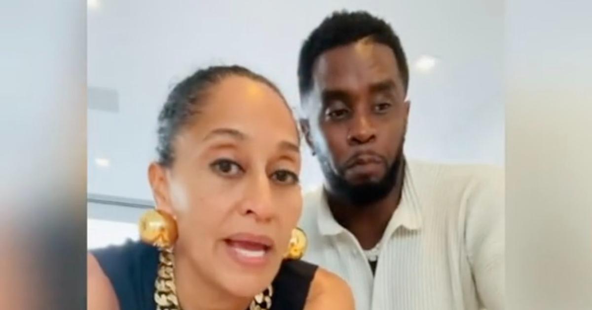 (l-r): Tracee Ellis Ross and Diddy