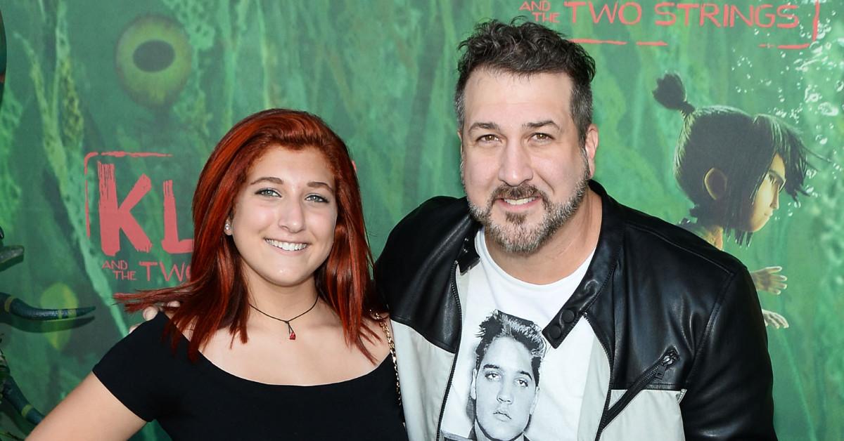 Joey Fatone and daugther Briahna