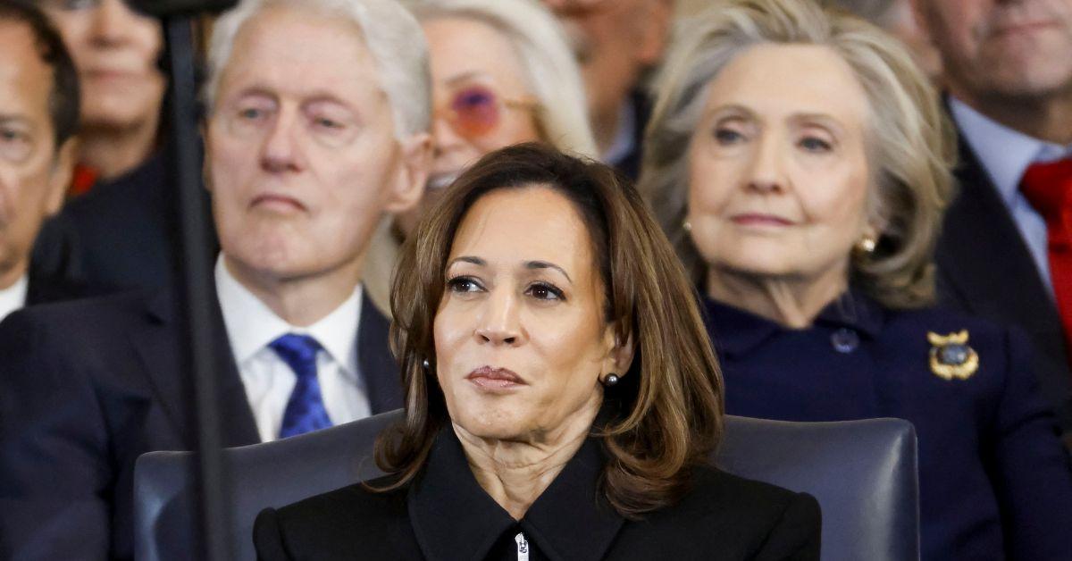 Kamala Harris at the 2025 presidential inauguration. 