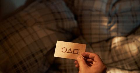 Business card in 'Squid Game'