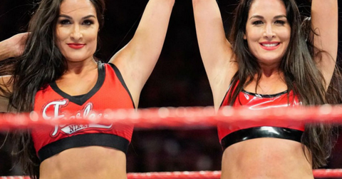 Bella Twins wrestling