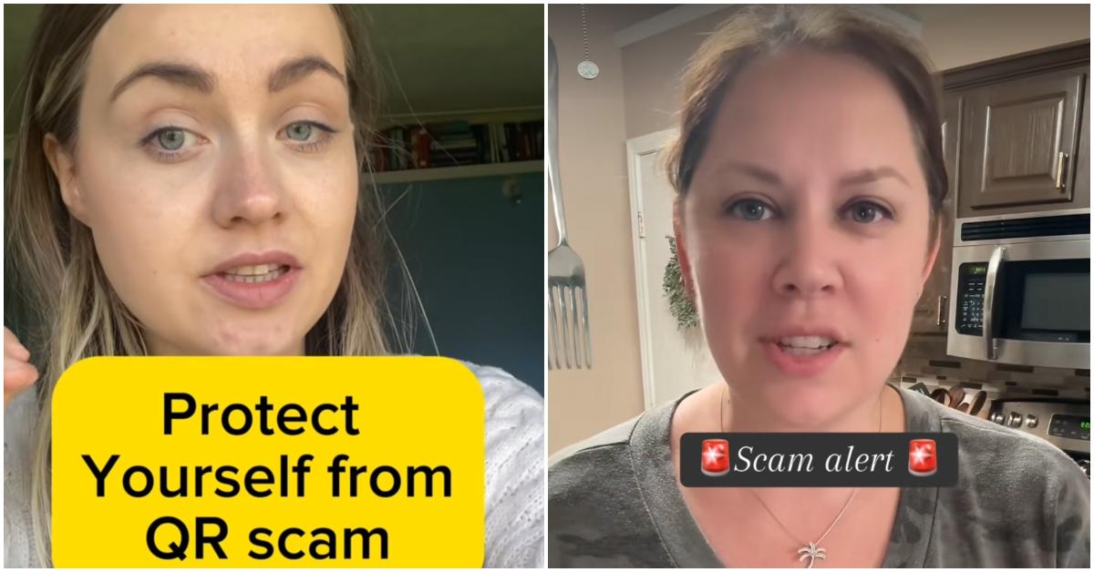 TikTok's about qr code shipping scam