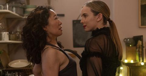 Sandra Oh and Jodie Comer in 'Killing Eve'