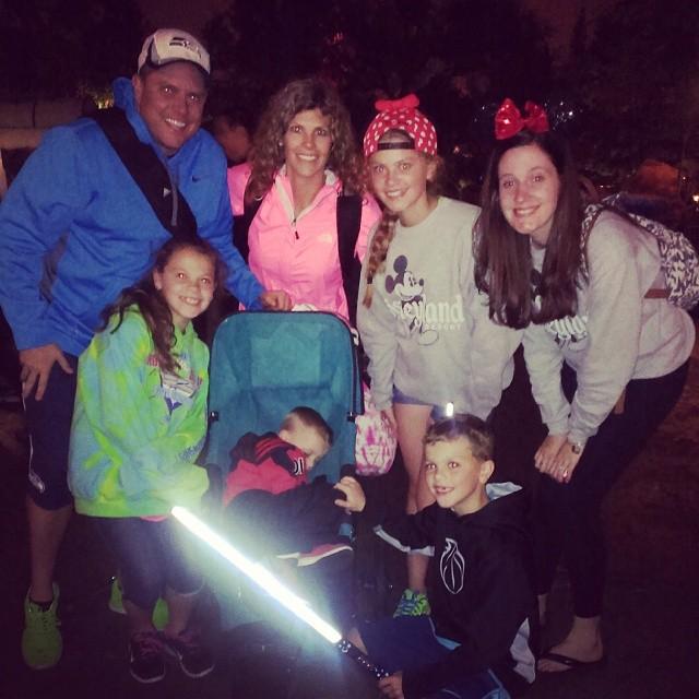 Tori Roloff and the Greenwald family at Disney in 2014