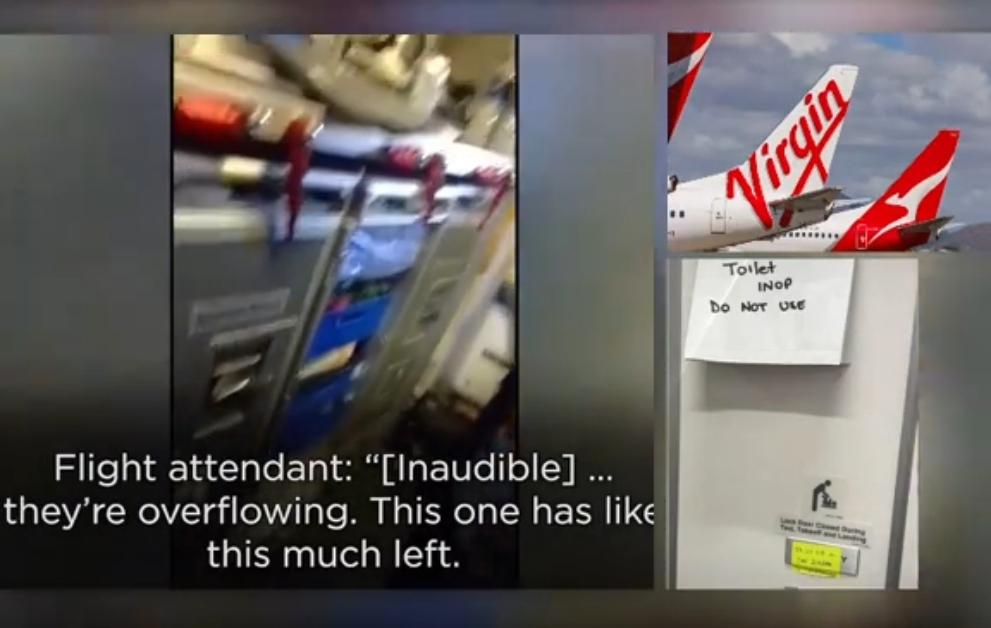 Passenger told by airline attendants that they have to pee in a bottle or bag