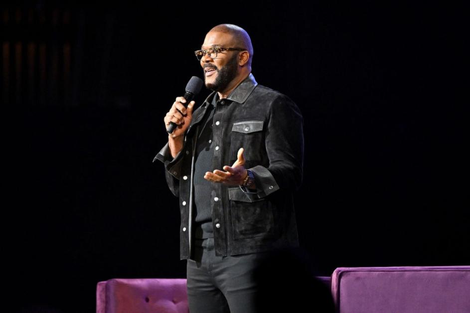 Tyler Perry on stage