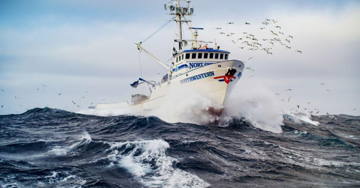 The Northwestern sails through dangerous waters