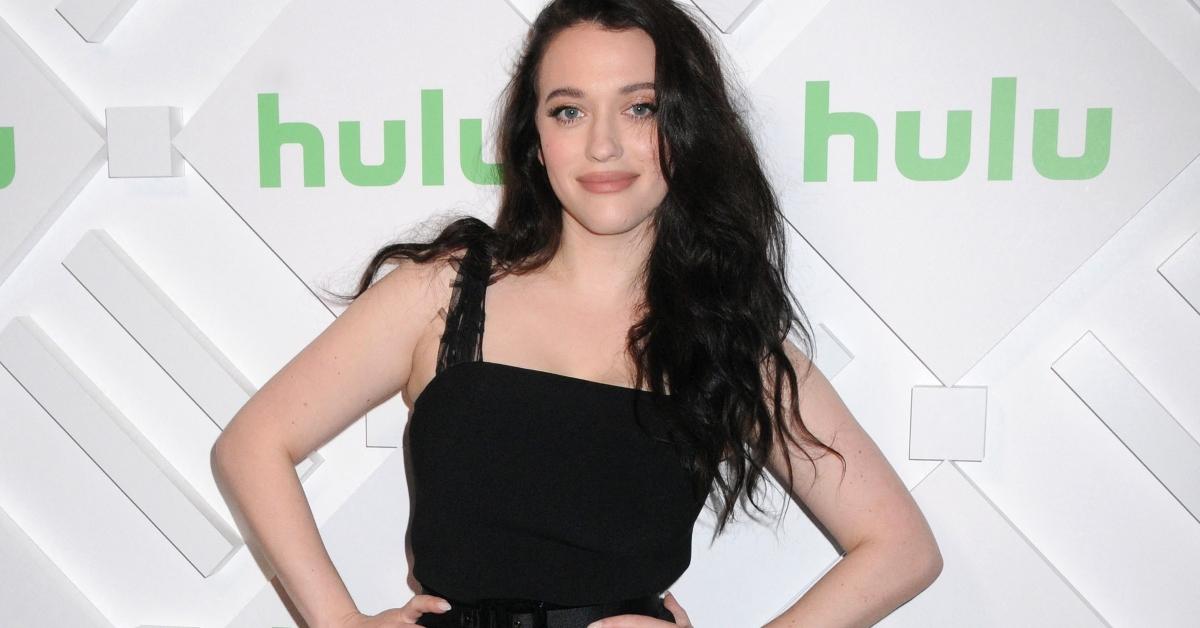 Kat Dennings at 2019 Hulu Upfront Brunch Red Carpet in NYC