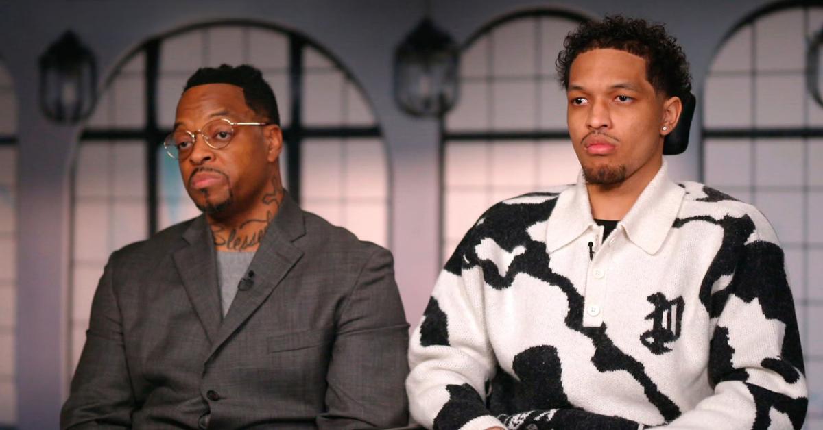 Greg Brooks Jr. and his father, Greg Brooks Sr., during an interview on 'Good Morning America' in February 2025.