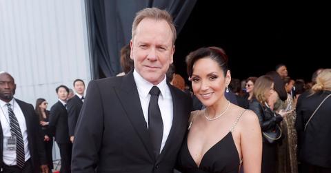 Kiefer Sutherland and fiancée Cindy Vela