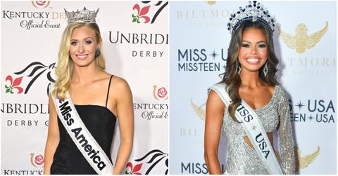 Miss American and Miss USA winners in 2024.