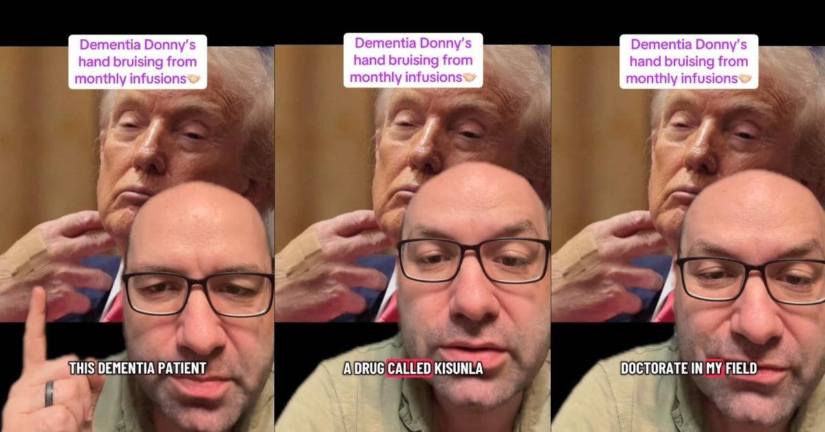 Healthcare Specialist Claims Donald Trump Has Dementia