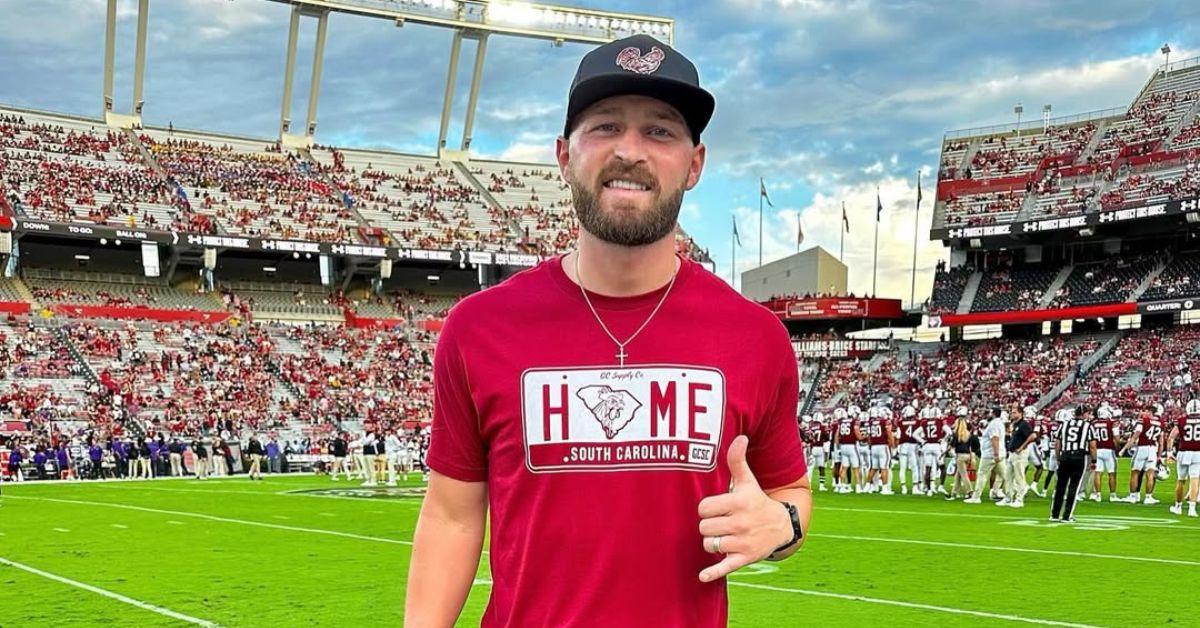 Connor Shaw at a Gamecock Football Game