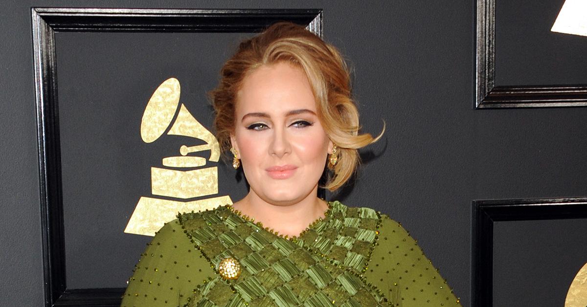 Adele at the Grammy Awards in 2017. 