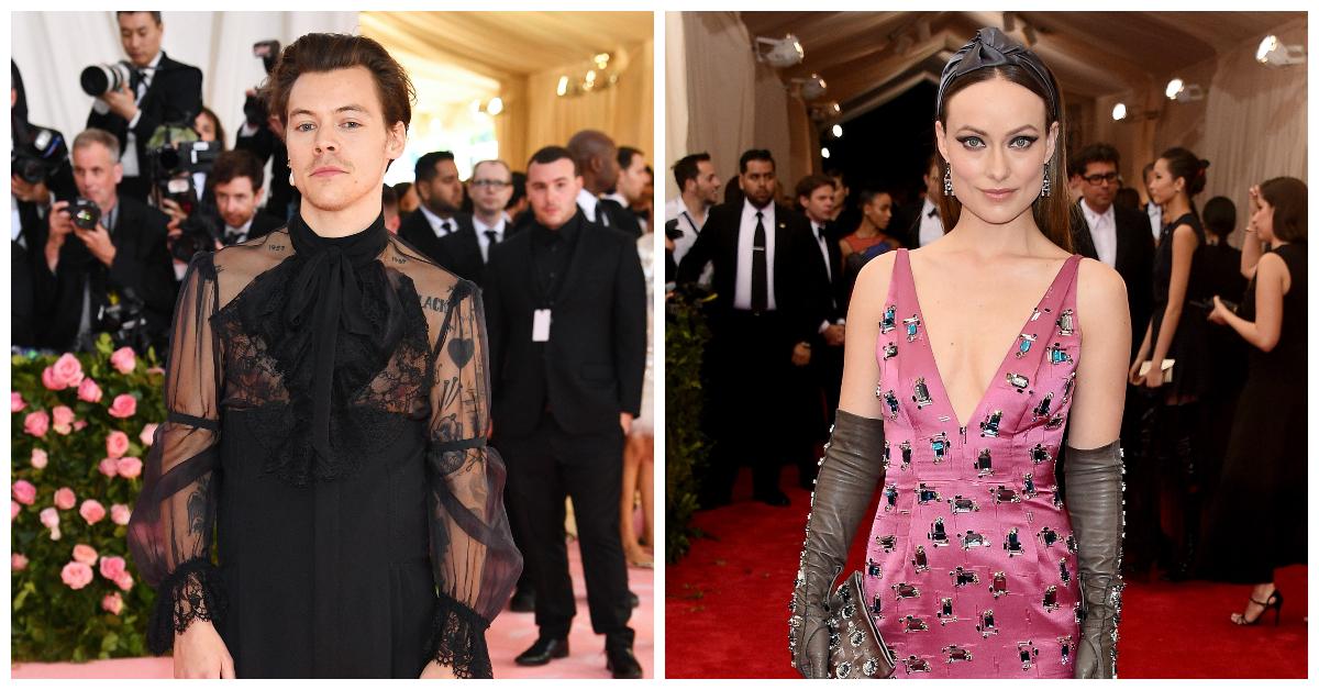 Harry Styles and Olivia Wilde at the Met Gala.
