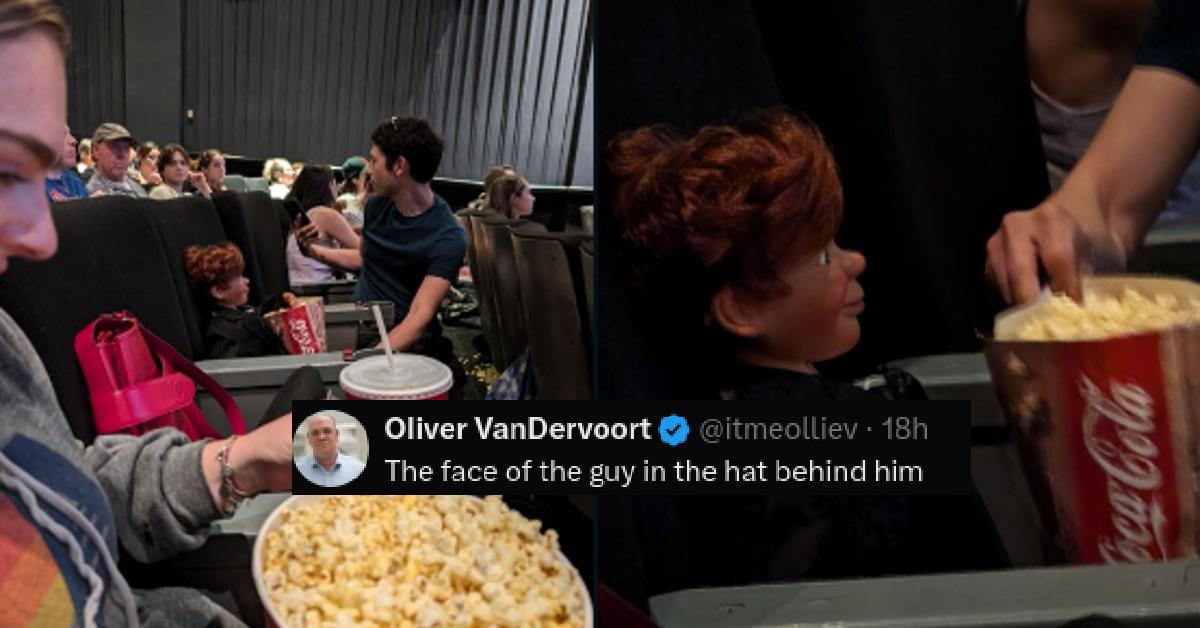 Guy Brings Ventriloquist Dummy to Movie Theater