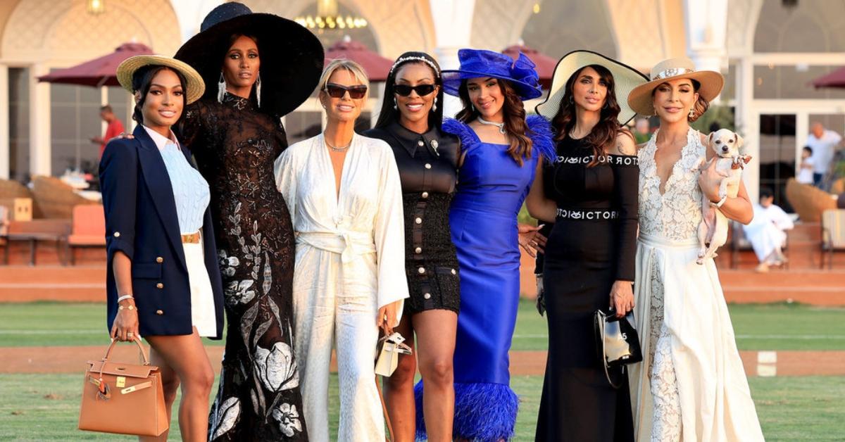 (l-r): Lesa Milan, Chanel Ayan, Caroline Stanbury, Caroline Brooks, Saba Yussouf, Sara Al Medani, Taleen Marie