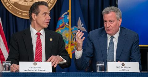 can cuomo fire de blasio