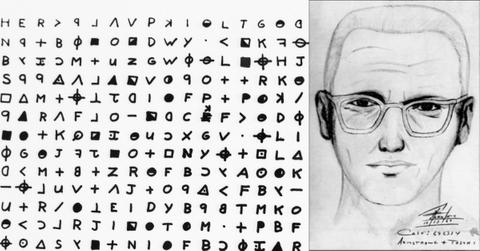 Zodiac Killer Mugshot and Letter
