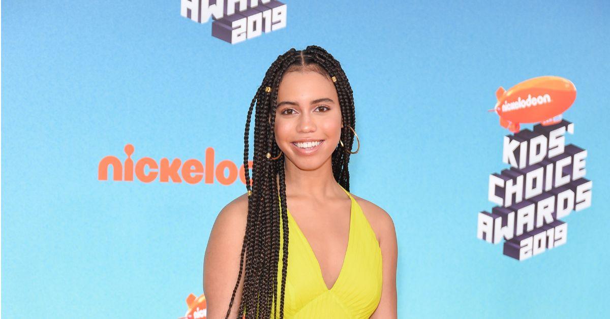  Asia Monet Ray attends Nickelodeon's 2019 Kids' Choice Awards at Galen Center