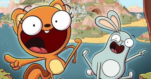 Kiff (Kimiko Glenn) and Barry (H. Michael Croner)