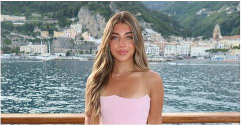 Gia Giudice posing at a wedding in 2025.