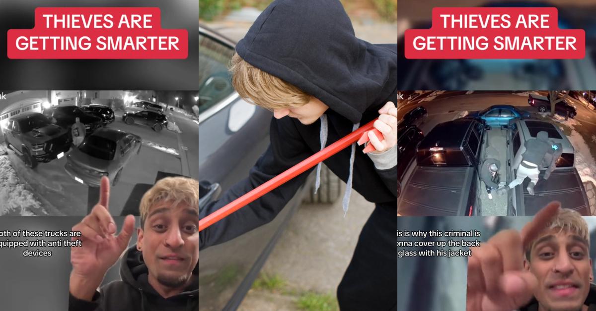 View of Guy Breaks Down How Car Thieves Steal Cars