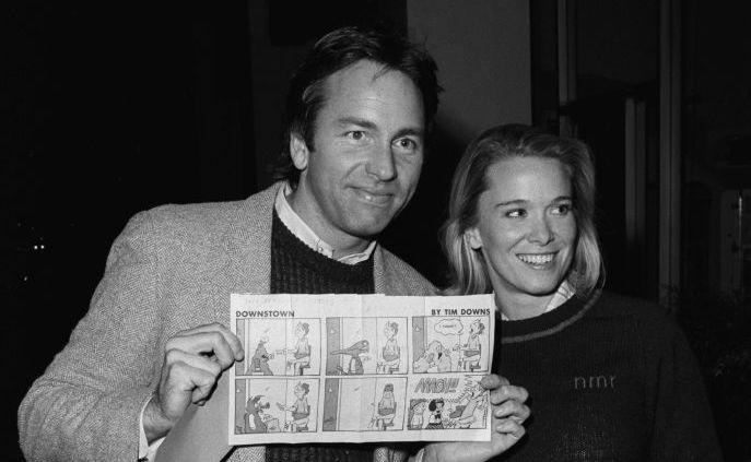 John Ritter and first wife Nancy Morgan