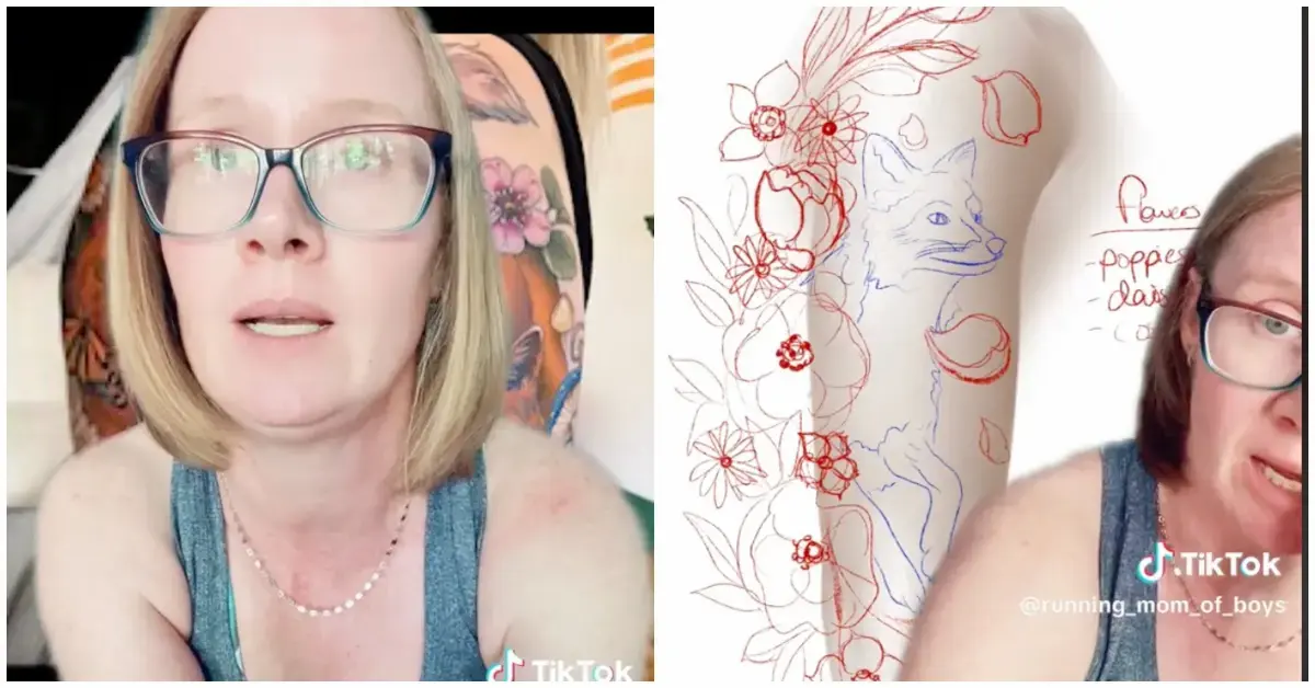 AmandaHines getting mystery tattoos｜TikTok Search