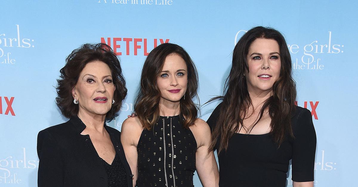 Kelly Bishop, Lauren Graham, and Alexis Bledel at the premiere of 'Gilmore Girls: A Year in the Life.' 