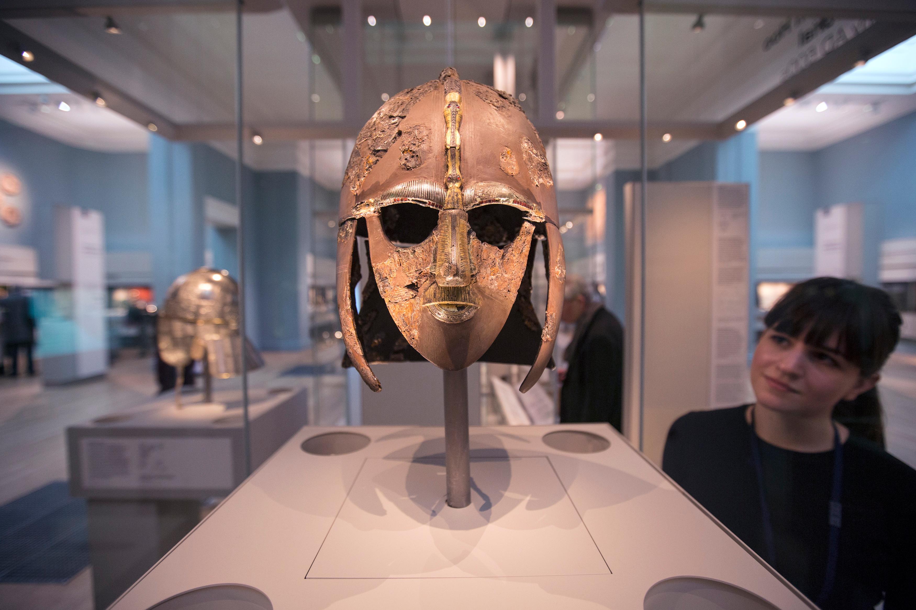 The Sutton Hoo Excavation in 'The Dig' riches in the British Museum