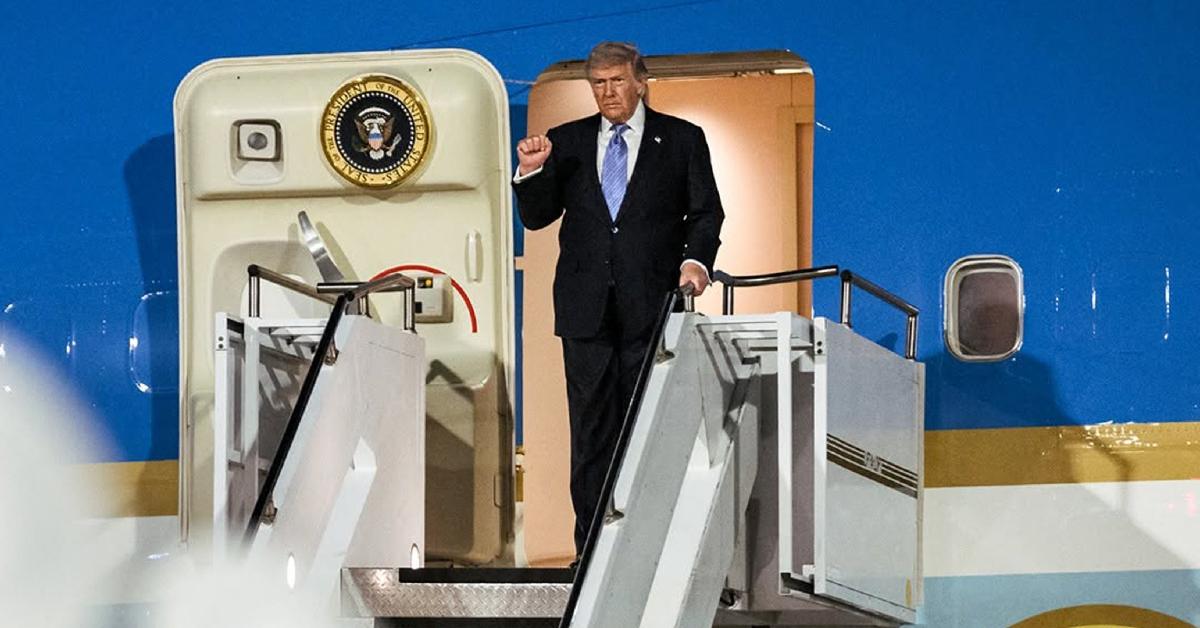 New Air Force One Livery: Keeps Gold Line, Adds Red