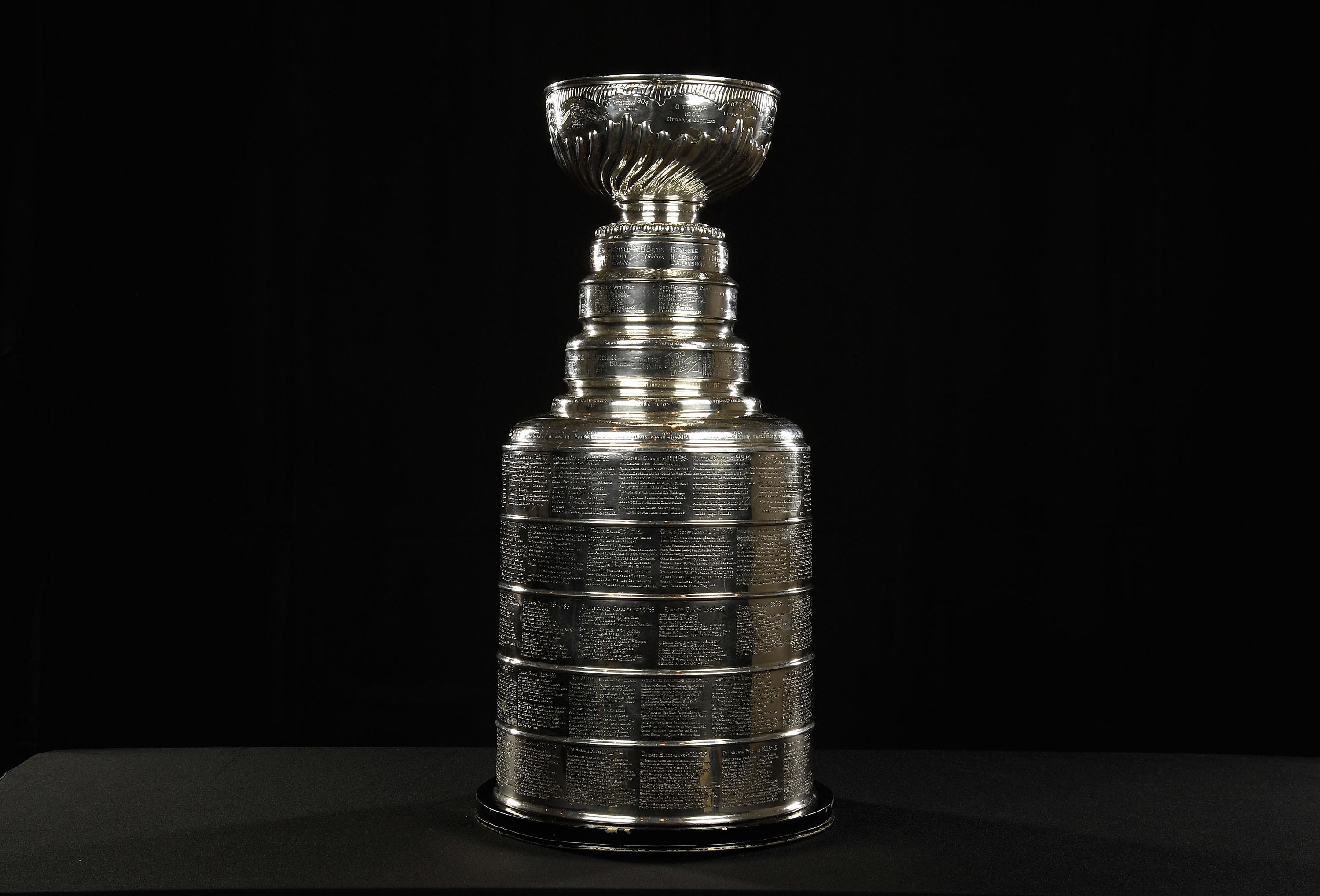 The Stanley Cup Trophy.