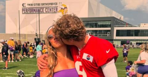 J.J. McCarthy Baby News Vikings QB Misses Practice as Fiancée Goes Into Labor