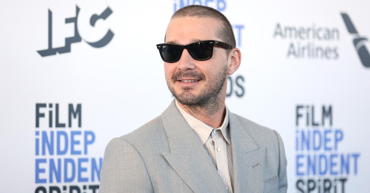 Shia LaBeouf at the 2020 Film Independent Spirit Awards on February 8, 2020 in Santa Monica, Calif.