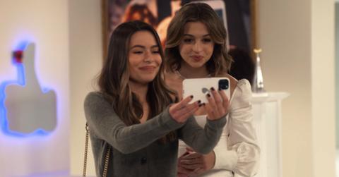 Miranda Cosgrove and Josie Totah