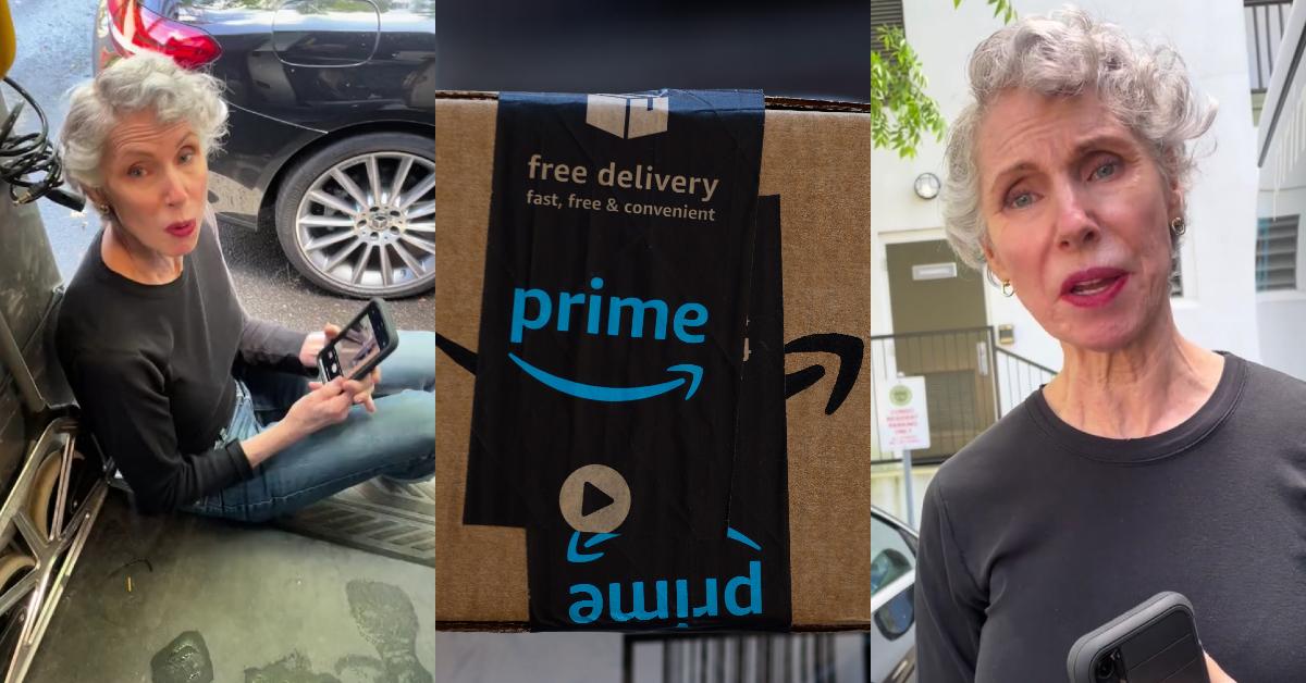 Condo Karen Sits in Amazon Driver’s Truck, Halting Deliveries