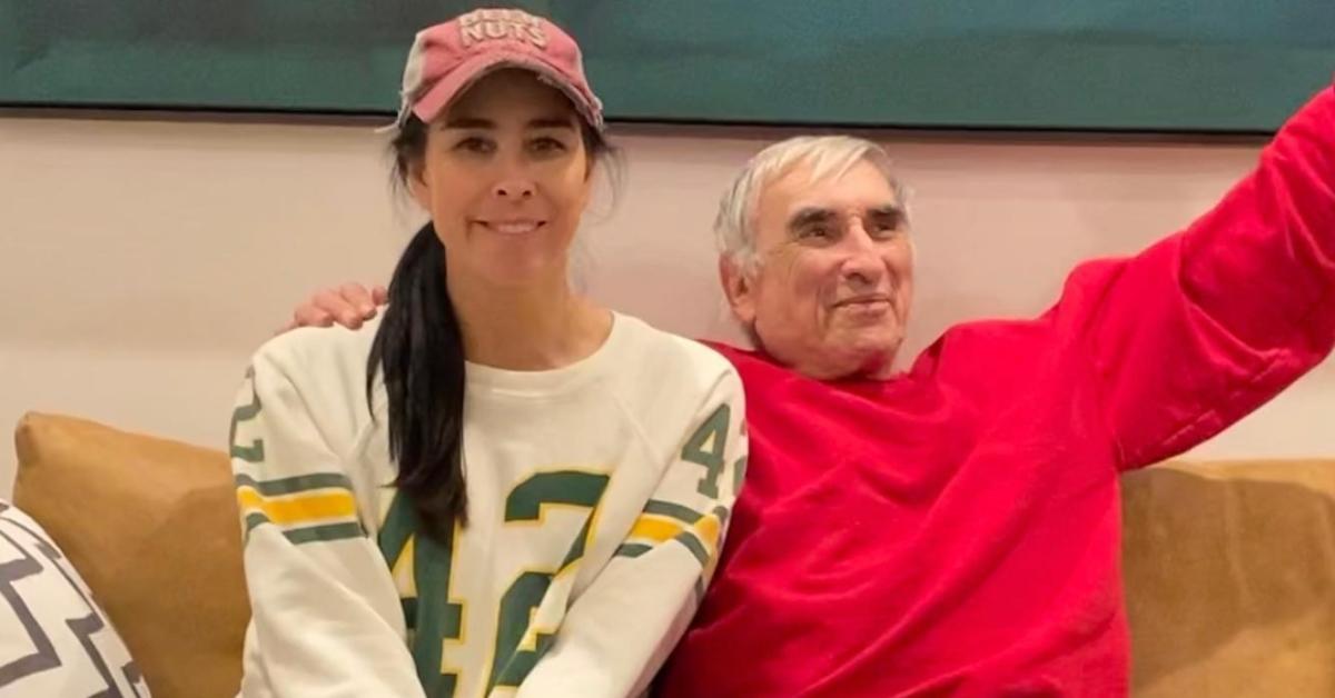 Sarah Silverman with her dad, Donald "Schleppy" Silverman