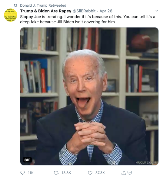 trump biden deepfake