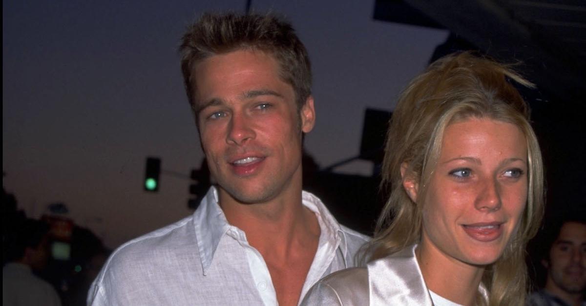 Brad Pitt and Gwyneth Paltrow out and about 