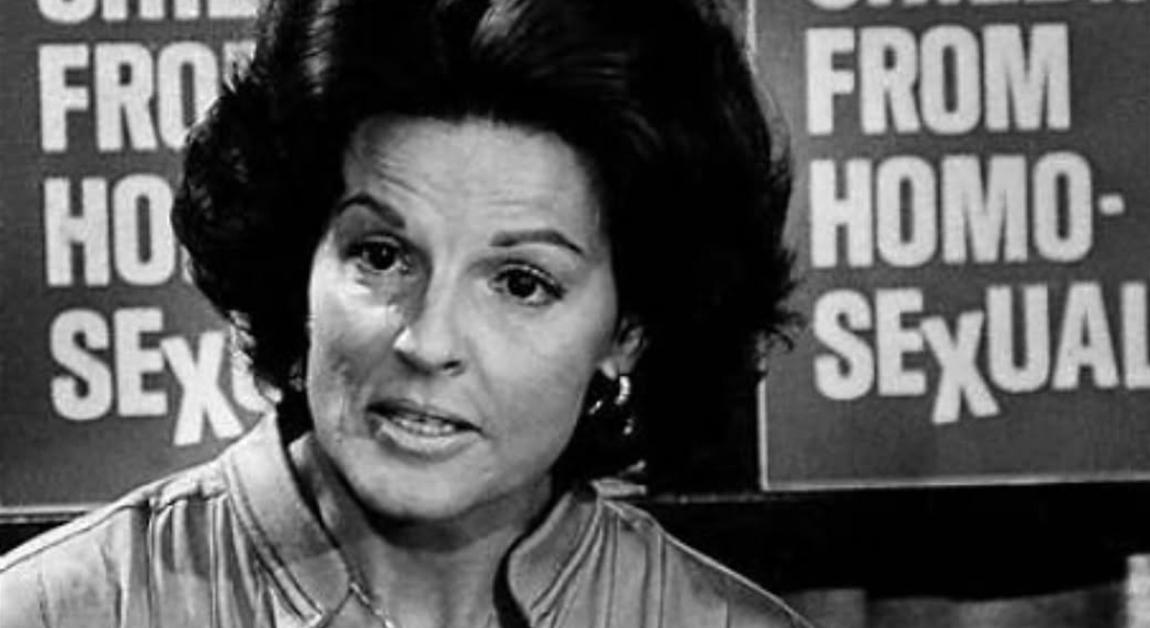 Anita Bryant at a speaking event