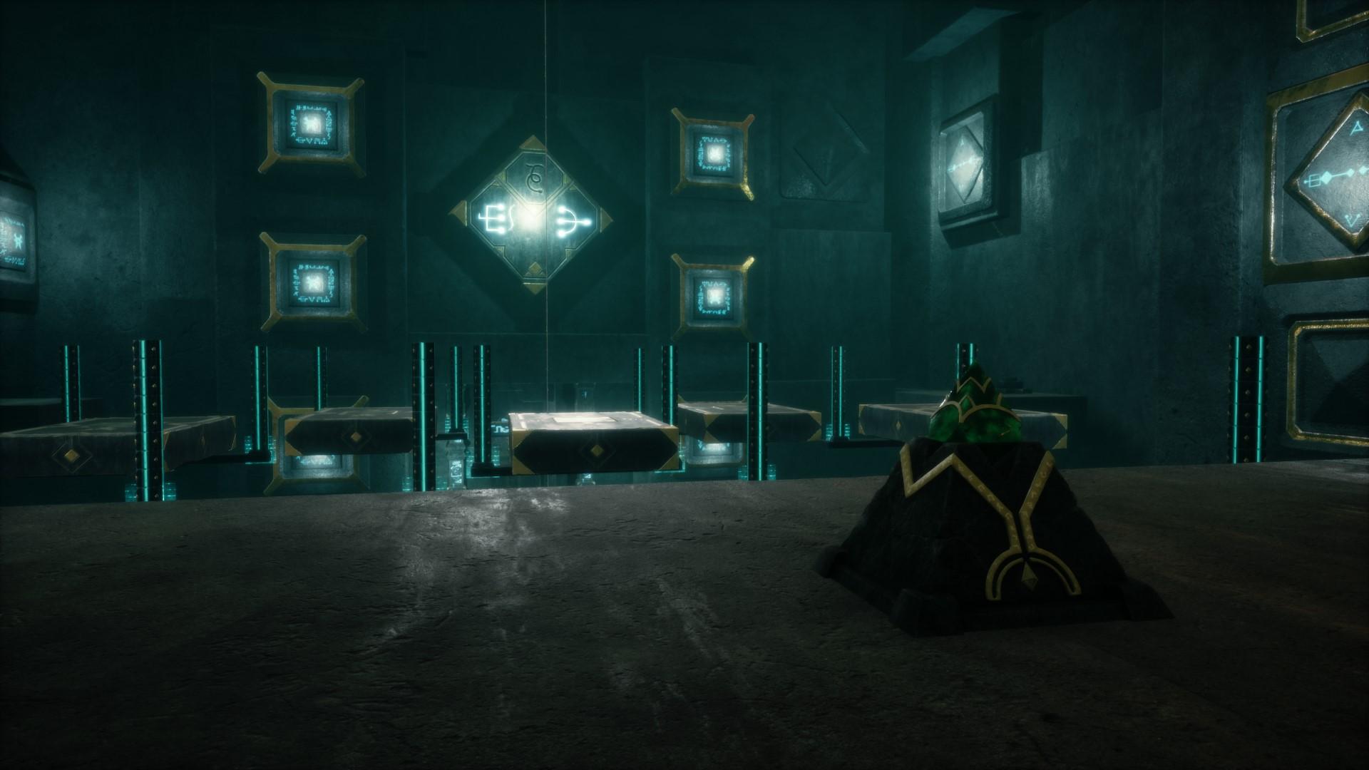 'Testament: The Order of High Human' Image of platforming section in-game.
